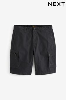 黑色 - 轻质弹力多功能货物短裤 (Q91187) | NT$1,070