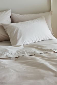 Bedfolk Natural Luxe Cotton Duvet Cover