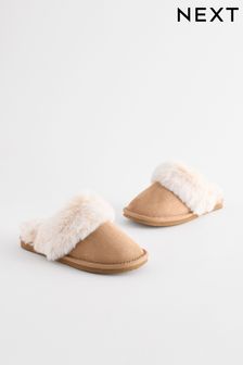 Boys shearling slippers deals