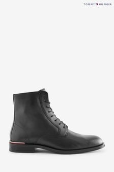 Dantelă Ghete și cizme Tommy Hilfiger Negru Core Hilfiger (Q92227) | 1,015 LEI