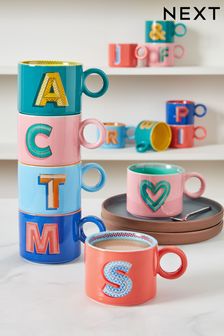 Multi Alphabet Mug (Q92274) | €10