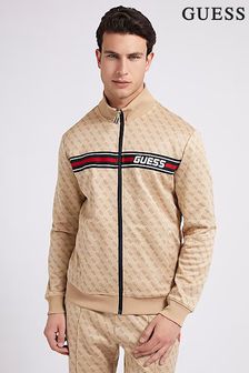 Chaqueta de chándal en marrón Korbin de Guess (Q92296) | 134 €