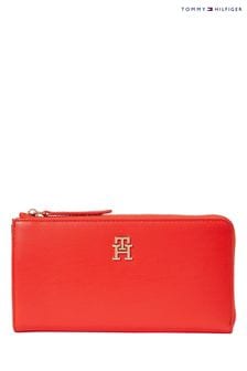 Tommy Hilfiger rdeča prečiščena velika denarnica (Q92297) | €32