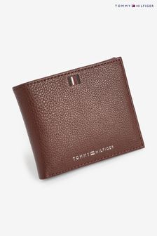 Tommy Hilfiger Central Card and Coin Brown Wallet