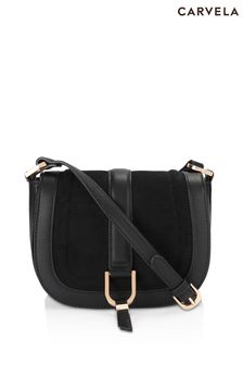 Carvela Black Mane Saddle Bag (Q92356) | $170