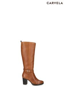 大地色 - Carvela Buckle Detail Knee High Boots (Q92386) | NT$10,220