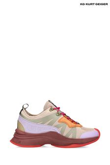 KG Kurt Geiger Orange/Purple Lucy Trainers (Q92407) | 1,077 SAR