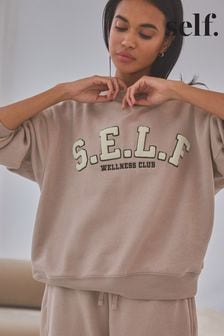 self. Neutral Sweatshirt (Q92424) | ￥3,880