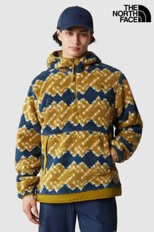 The North Face Blue/Brown Campshire Fleece Hoodie (Q92432) | €95
