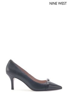 Nine West Womens 'Holly' Black Heeled Court Shoes (Q92727) | €49
