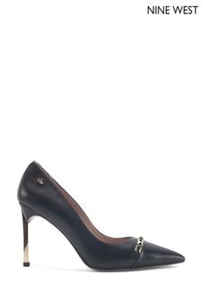 Nine West Womens 'Fetta' Stiletto High Heel Black Pumps (Q92762) | 371 QAR