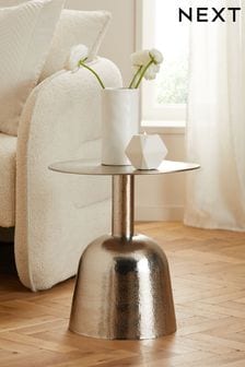 Silver Dome Side Table (Q92902) | €125