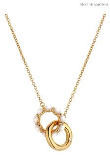 Золотистое ожерелье с жемчугом Hd X Jj (Q92986) | €206