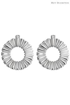 Hot Diamonds Silberfarbene Sonnenstrahl-Ohrringe (Q93114) | 123 €