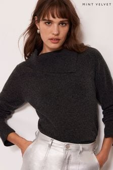 Mint Velvet sweter z otwartym dekoltem (Q93211) | 280 zł