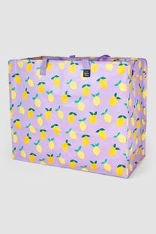 JoJo Maman Bébé Lilac Lemon Enormous Storage Bag (Q93386) | $19