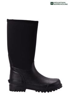 Mountain Warehouse Black Mucker Water Resistant Neoprene Long Womens Boots (Q93752) | 123 €