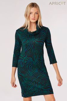 Apricot斑馬紋高領洋裝 (Q93886) | NT$1,400