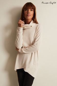 Phase Eight Natural Gwen Eyelet Snuggle Top (Q94166) | AED360