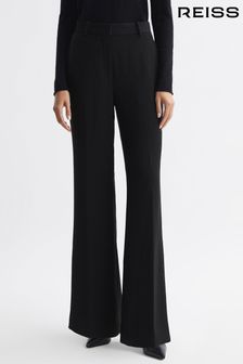 Negru - costum larg Reiss Margeaux Pantaloni (Q94239) | 1,238 LEI