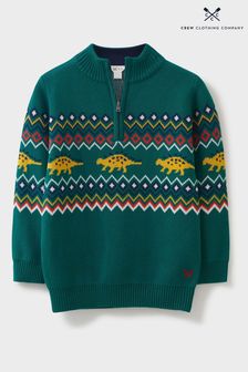Crew Clothing Company Green Sweater (Q94314) | ₪ 196