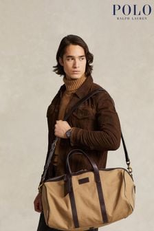 Polo Ralph Lauren Leather-trim Canvas Duffel Bag (Q94464) | €348