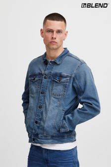 Blend Blend Authentic Denim Jacket With Branded Button Detail