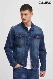 Синий - Blend Blend джинсовая куртка на пуговицах с логотипом (Q94637) | €77