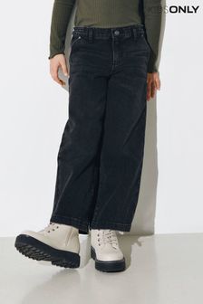 ONLY KIDS Wide Leg Cropped Jeans (Q94645) | $48