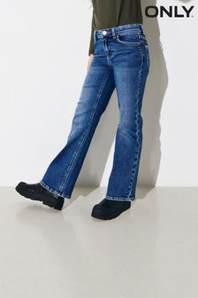 أزرق - بنطلون جينز برجل واسعة من ONLY (Q94649) | 153 ر.س