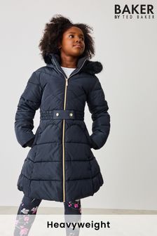 Belted skirted coat store