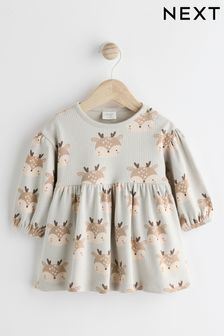 Girls Print Long Sleeve Casual Dresses Next Luxembourg