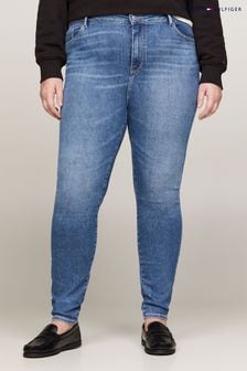 Tommy Hilfiger Skinny Blue Curve Flex Harlem Jeans (Q94916) | $175