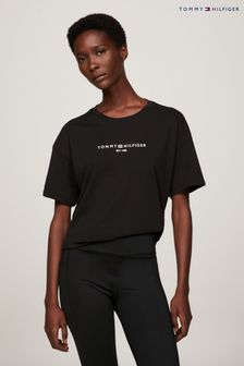 Tommy Hilfiger elaxed Black T-Shirt (Q94935) | 285 zł