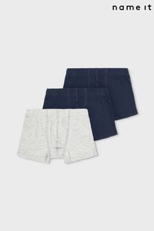 Name It Grey Boxers 3 Pack (Q95104) | ₪ 65