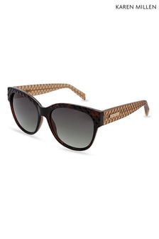 Karen Millen Brown Sunglasses (Q95107) | kr1 370