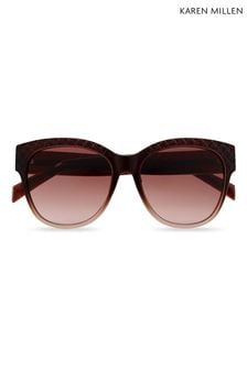 Karen Millen Brown Sunglasses (Q95125) | kr1 370