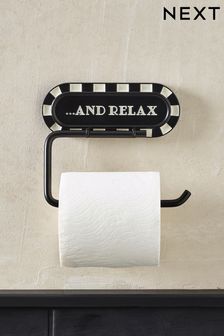 Monochrome Toilet Roll Holder (Q95244) | ₪ 53