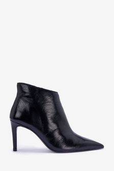 Mint Velvet Black Heeled Ankle Boots (Q95272) | €83