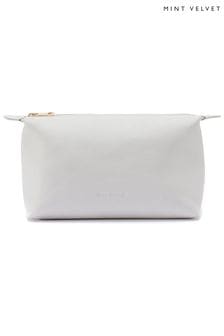 Mint Velvet Cream Large Wash Bag (Q95337) | €51