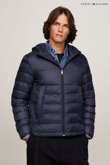 Tommy Hilfiger Blue Packable Quilt Jacket