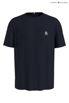 Синяя футболка с монограммой Tommy Hilfiger (Q95400) | €69