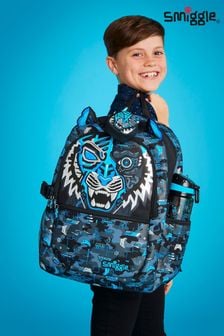 Smiggle Black Hi There Classic Attach Backpack (Q95671) | $67