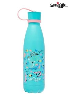 Smiggle Blue Hi There Wonder Insulated Steel Drink Bottle with Strap 500Ml (Q95677) | 25 €