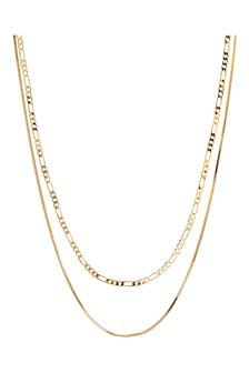 Luv Aj Gold Tone The Cecilia Chain Necklace (Q95774) | €72