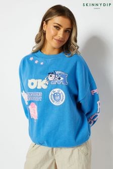 Blue - Skinnydip Disney Edna Mode Sweatshirt (Q95847) | kr640