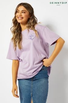 Пурпурная футболка Disney Кошмар перед Рождеством Skinnydip (Q95854) | €11