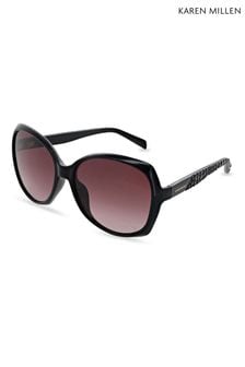 Karen Millen Black Sunglasses (Q95936) | Kč2,975