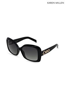 Karen Millen Black Sunglasses