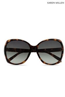 Karen Millen Brown Sunglasses (Q95955) | $148